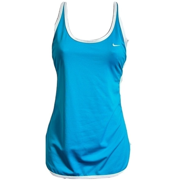 Nike Performance women’s scoop neck racerback tank top pullover lined small - Picture 1 of 8